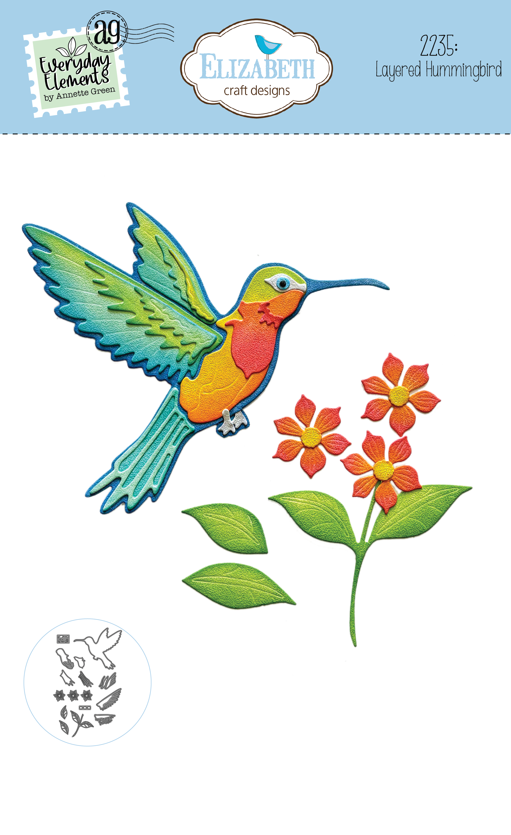 Layered Hummingbird