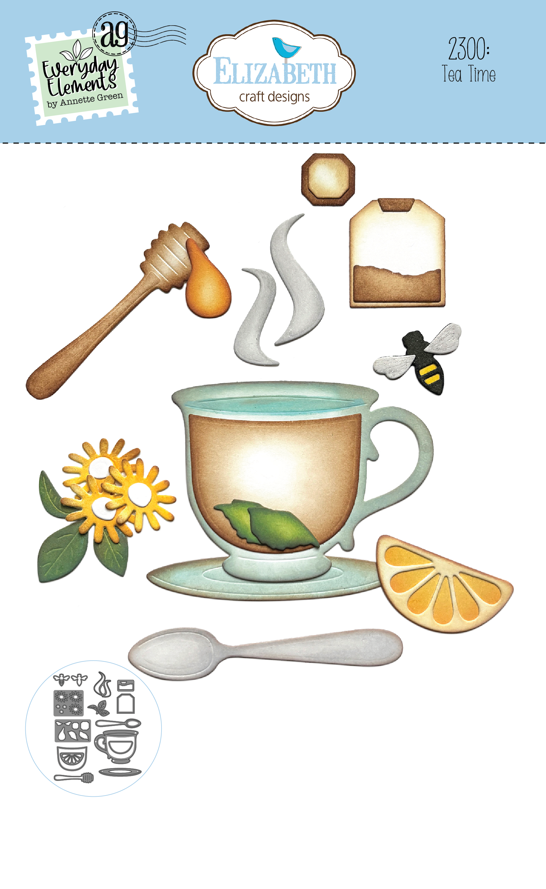 イギリスLiberty 正規販売作品「TEA TIME FOR THREE」 Tea Time