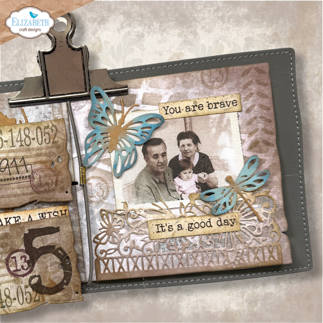 Split tag pocket page