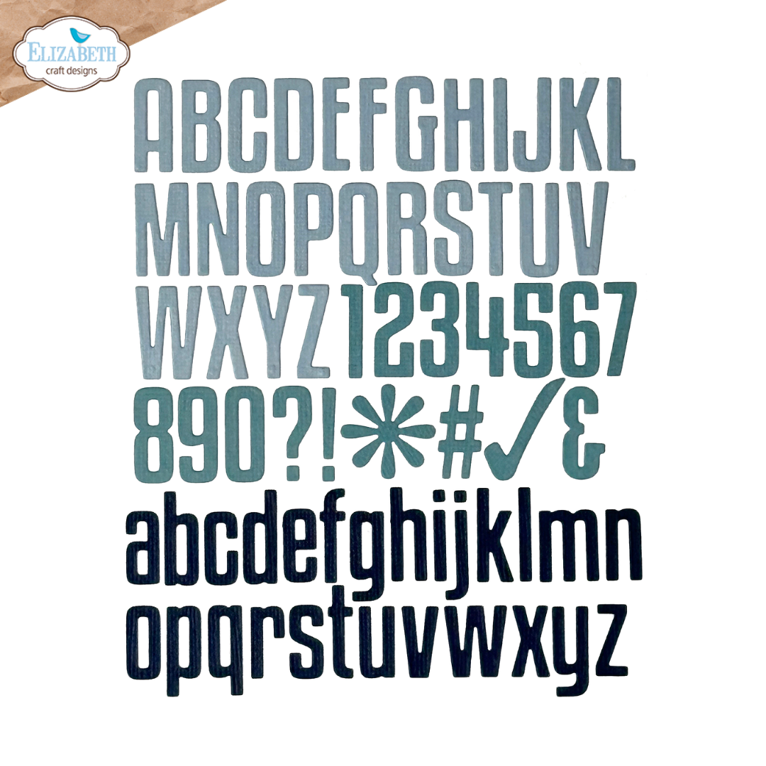 Tall & Bold Alphabet