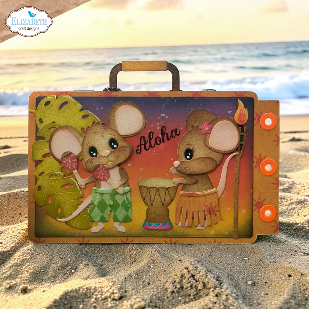Elizabeth Craft Designs Aloha Accessories Die for scrapbooking - view 6
