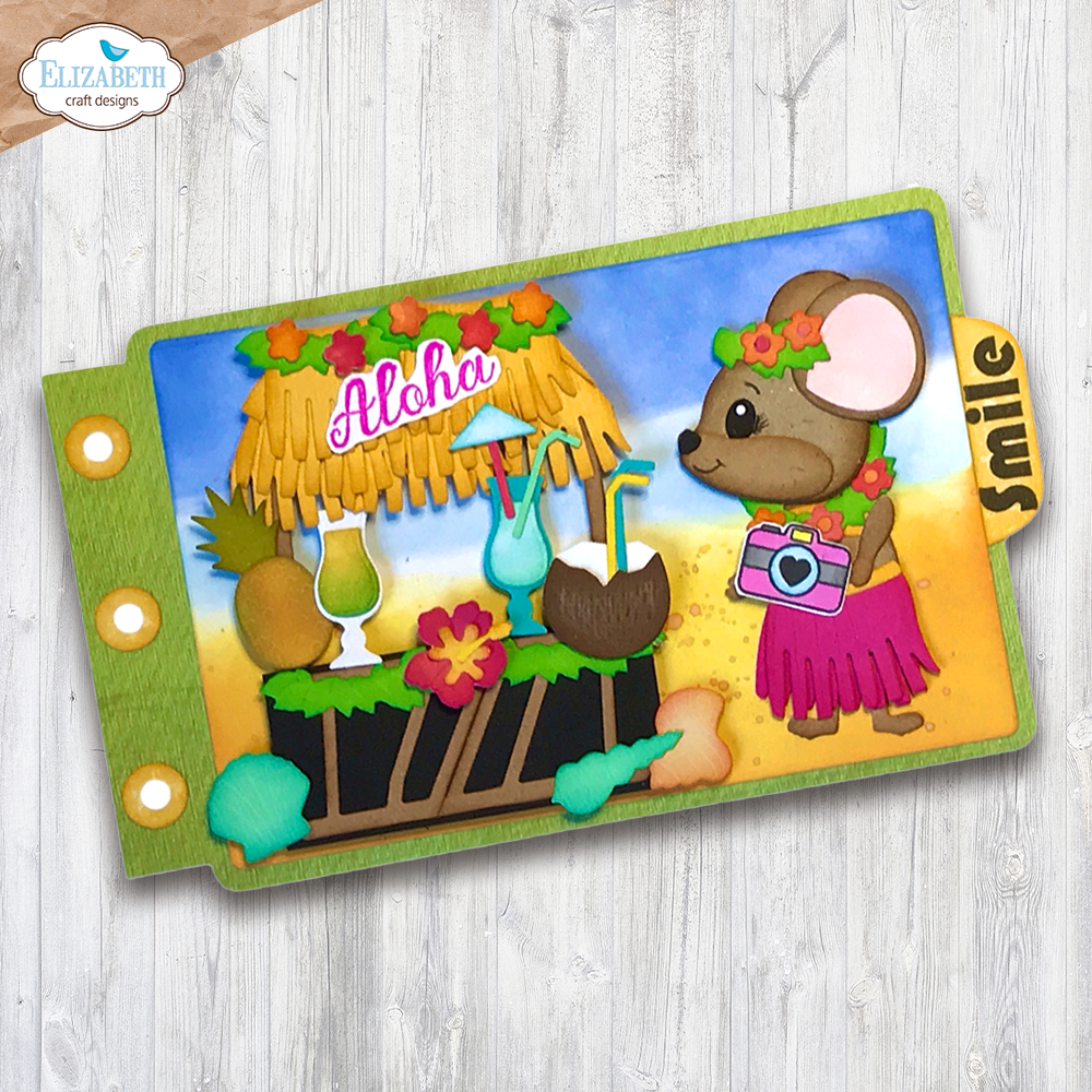 Elizabeth Craft Designs Aloha Accessories Die for scrapbooking - view 9