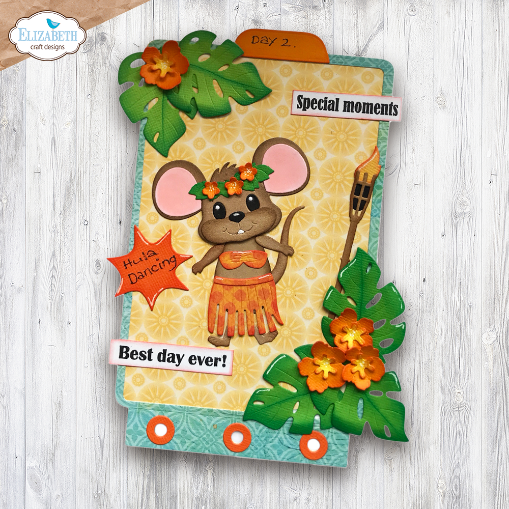 Elizabeth Craft Designs Aloha Accessories Die for scrapbooking - view 10