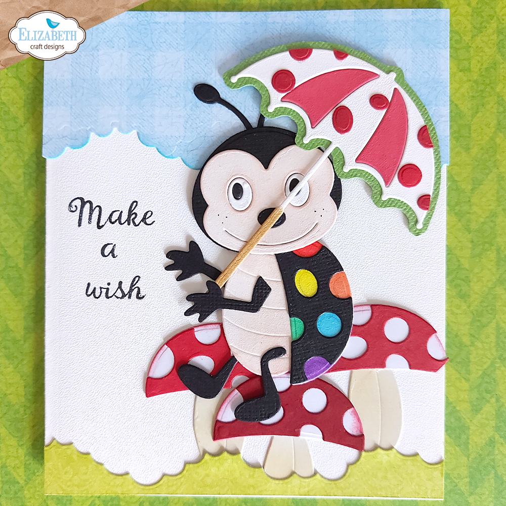 Elizabeth Craft Designs Beautiful Brights Cardstock for scrapbooking - detail view