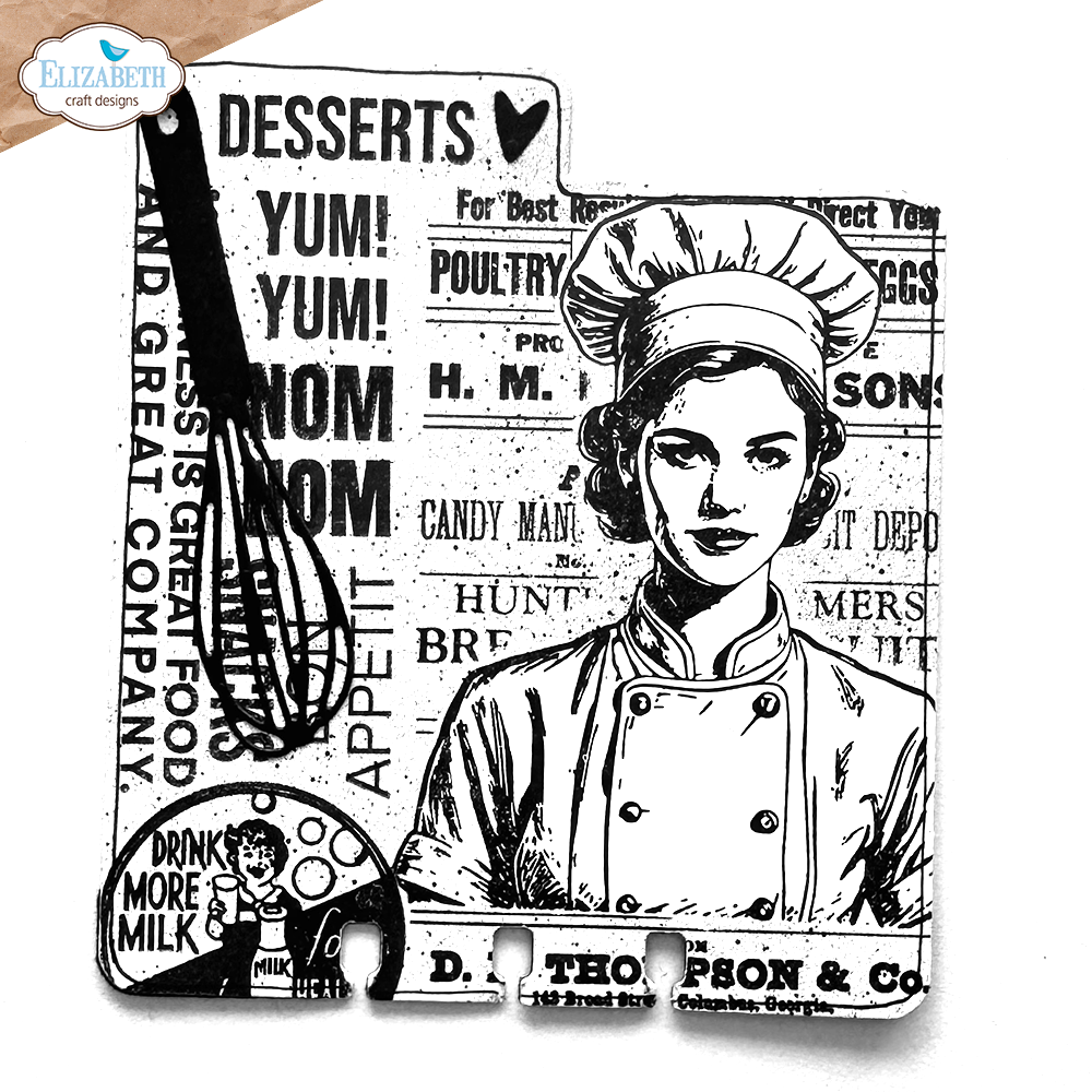 Let's Cook Stamp and Die Set