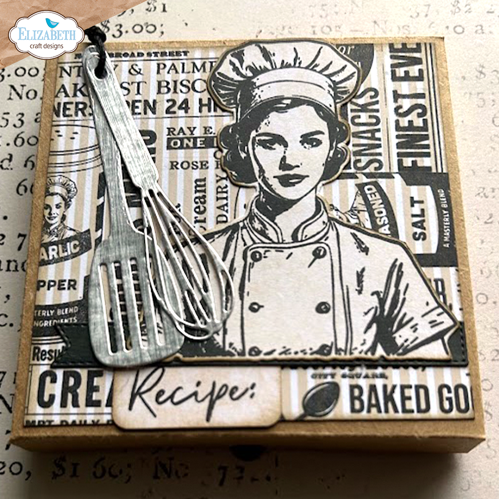 Let's Cook Stamp and Die Set