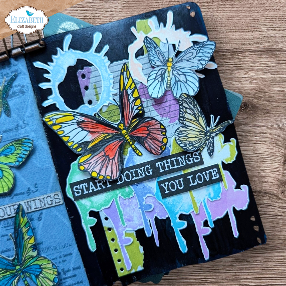 Where Wings Wander Stamp and Die Set