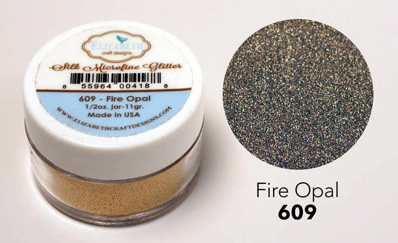 Fire Opal - Silk Microfine Glitter - Silk Microfine Glitter - ElizabethCraftDesigns.com