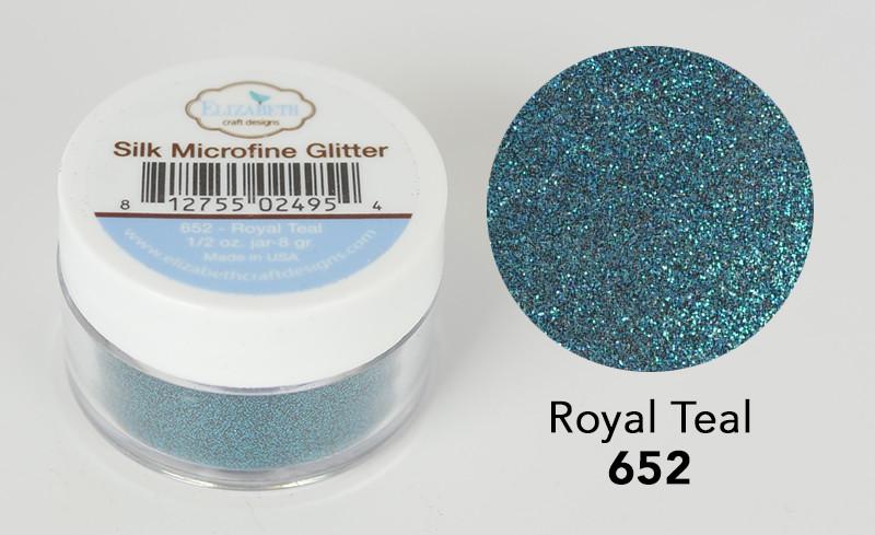 Royal Teal - Silk Microfine Glitter