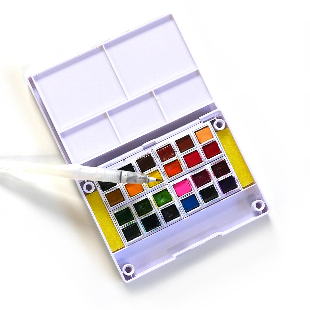 Watercolor Palette, 24 colors