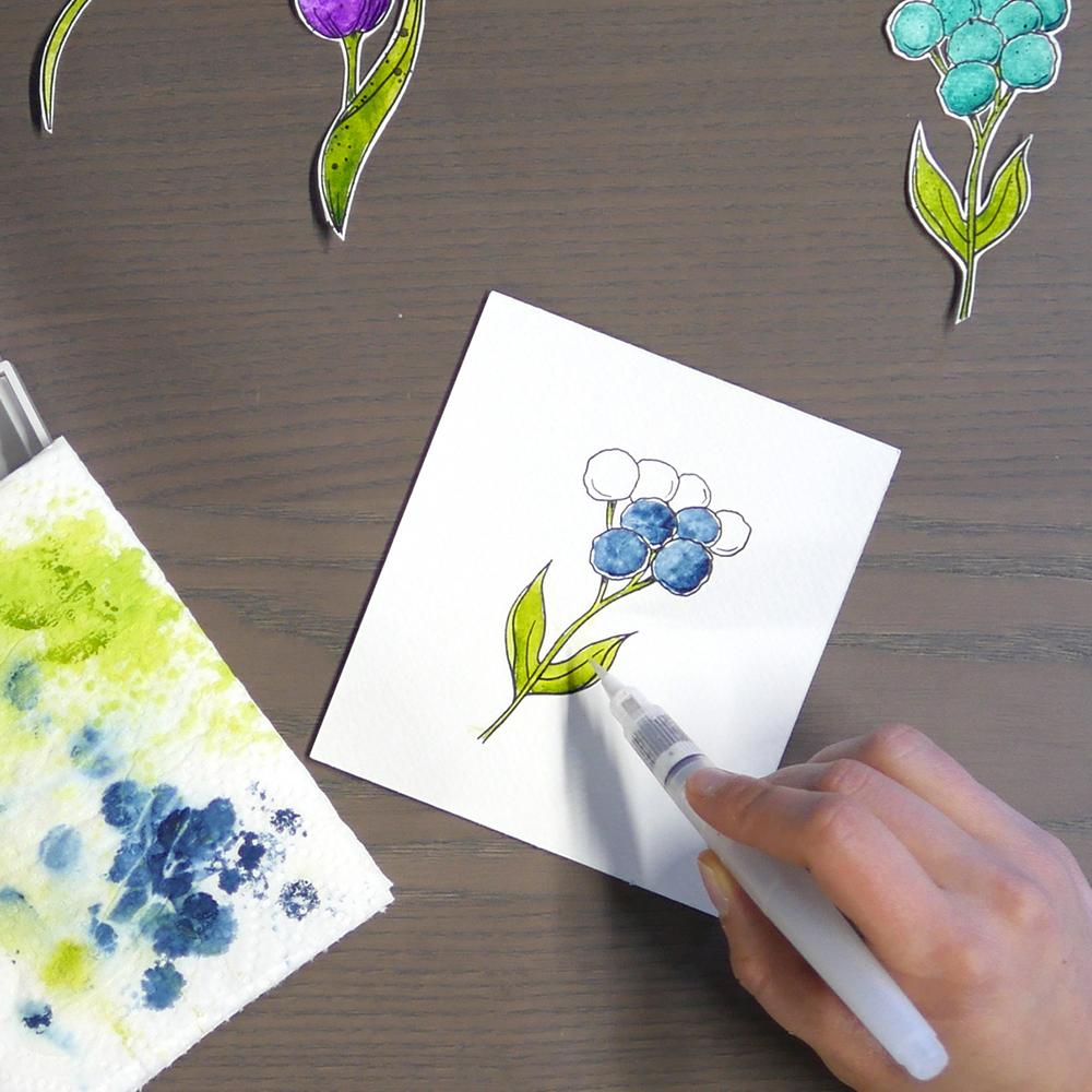 Watercolor Palette, 24 colors