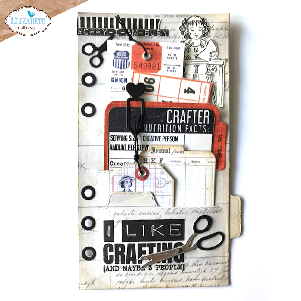 Elizabeth Craft Designs Planner Essentials Planner Stencils 3 – Kreative  Kreations