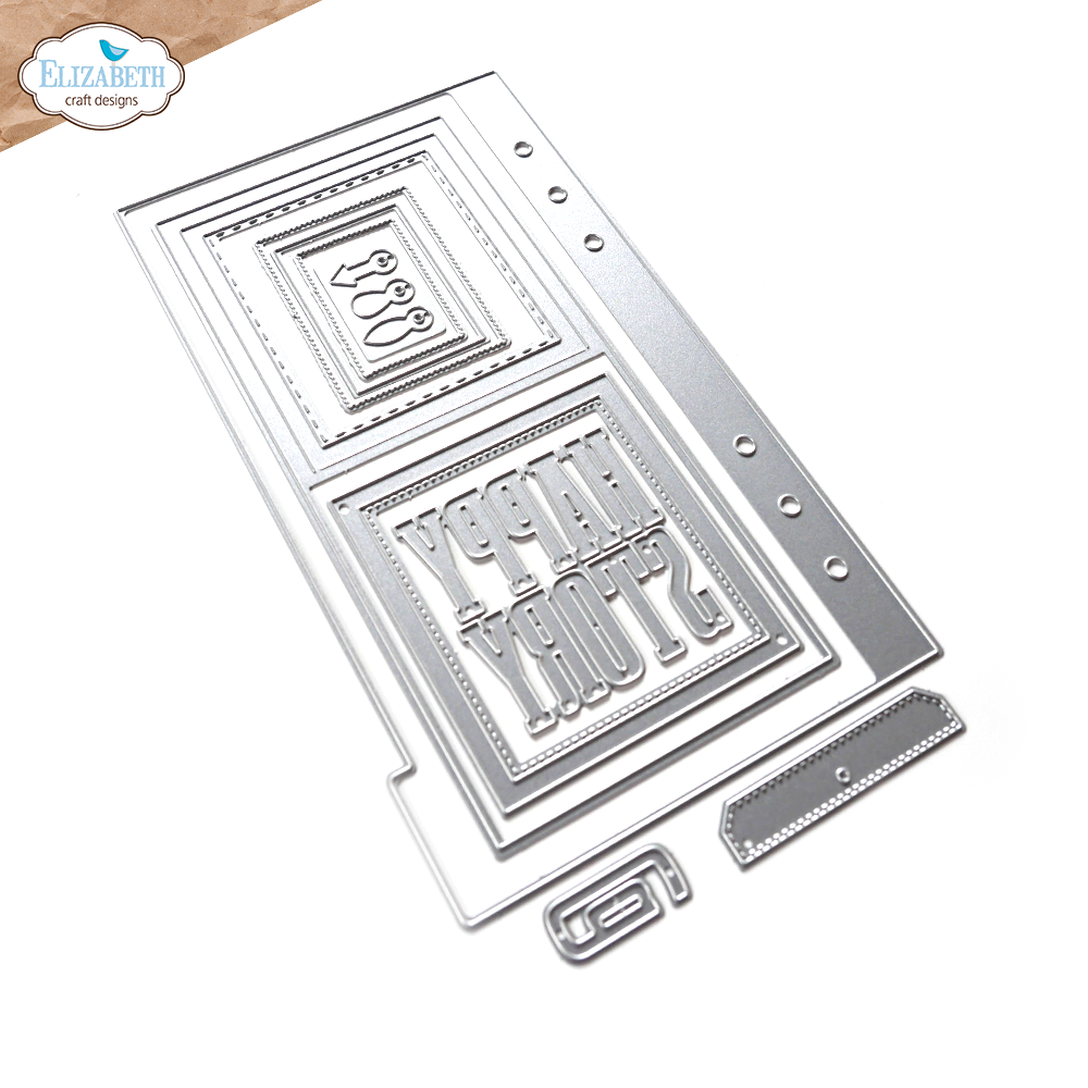 Elizabeth Craft Designs EC1740 Planner Pocket 3 - Metal Die 
