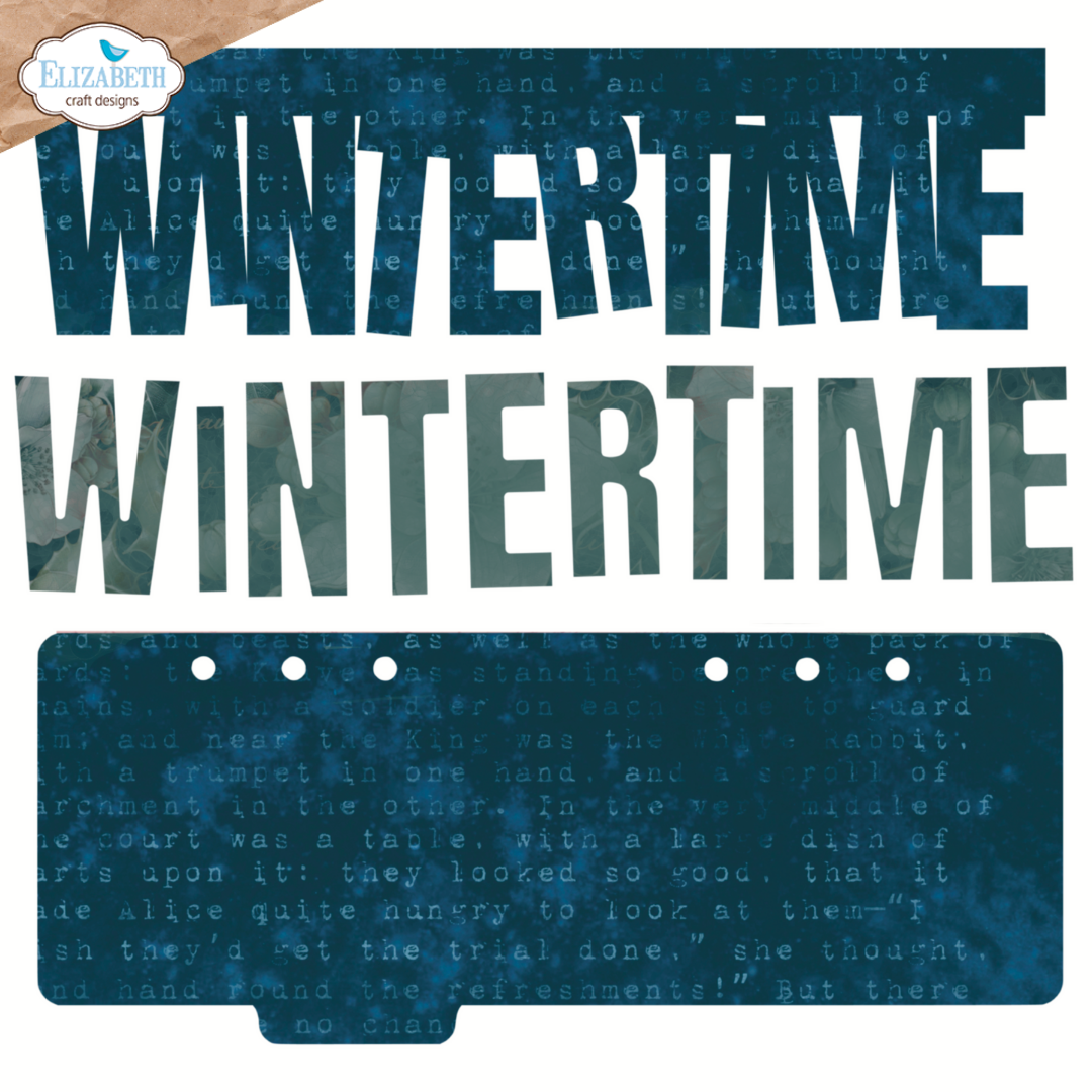 Wintertime wordstrip