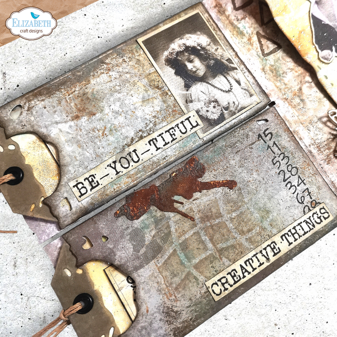 Split tag pocket page