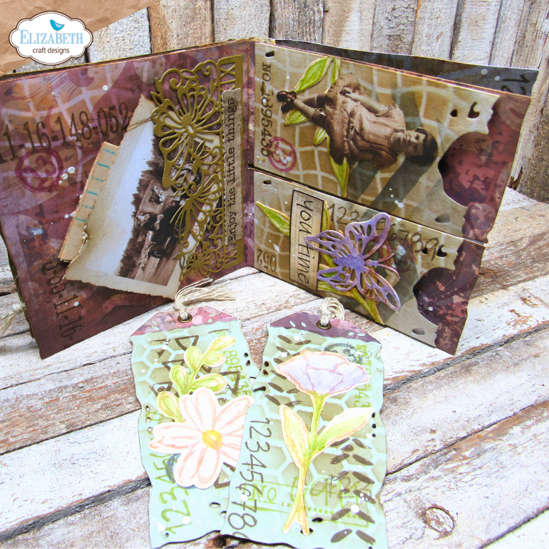 Split tag pocket page