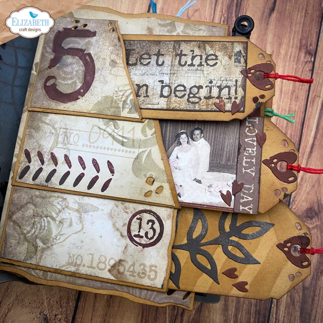 Tri-fold slider pocket