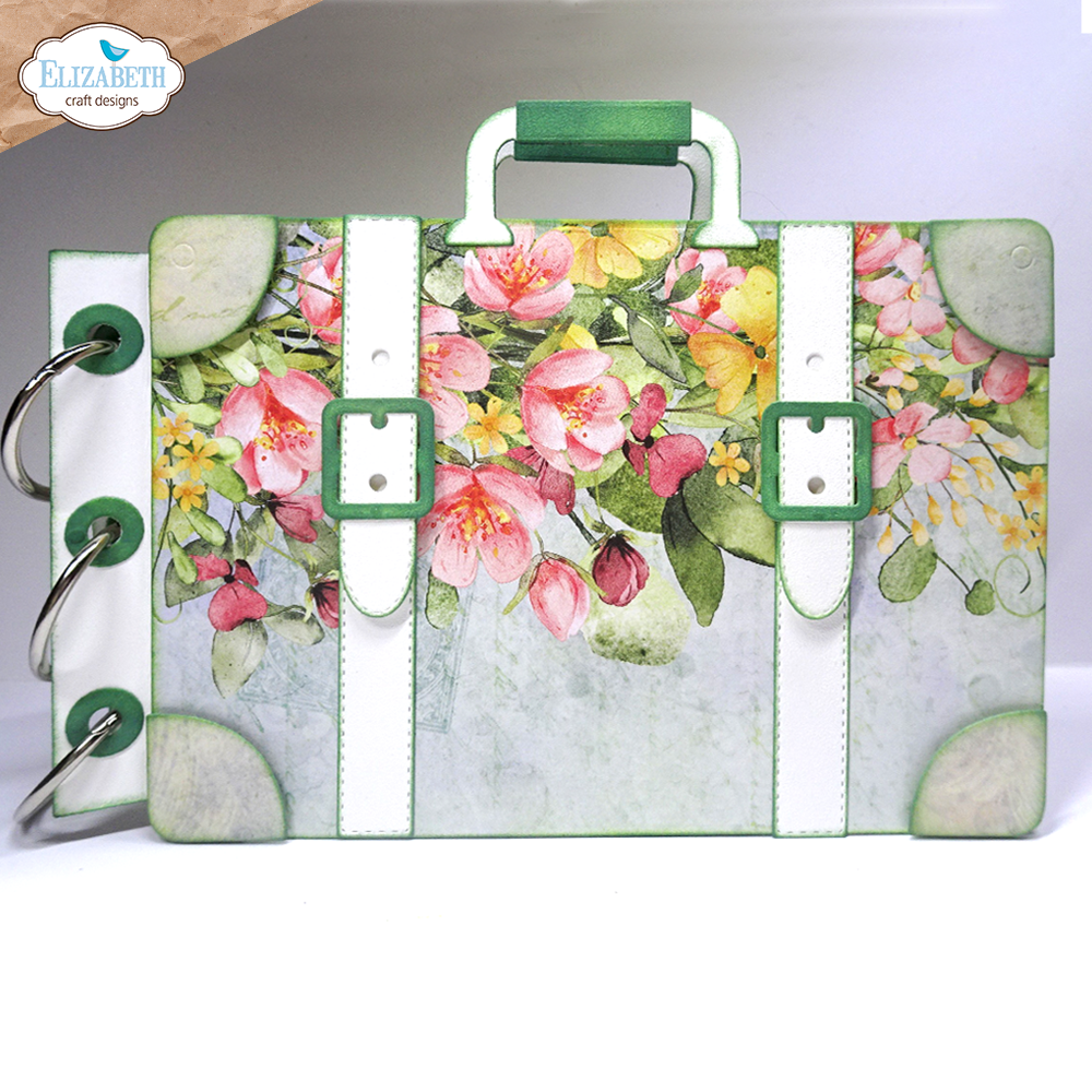 Elizabeth Craft Designs Camera and Suitcase Build a Book Die for scrapbooking - view 6