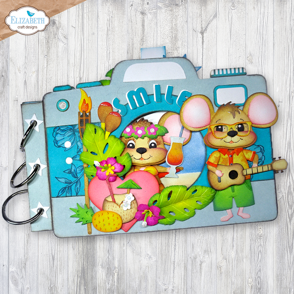Elizabeth Craft Designs Aloha Accessories Die for scrapbooking - view 5