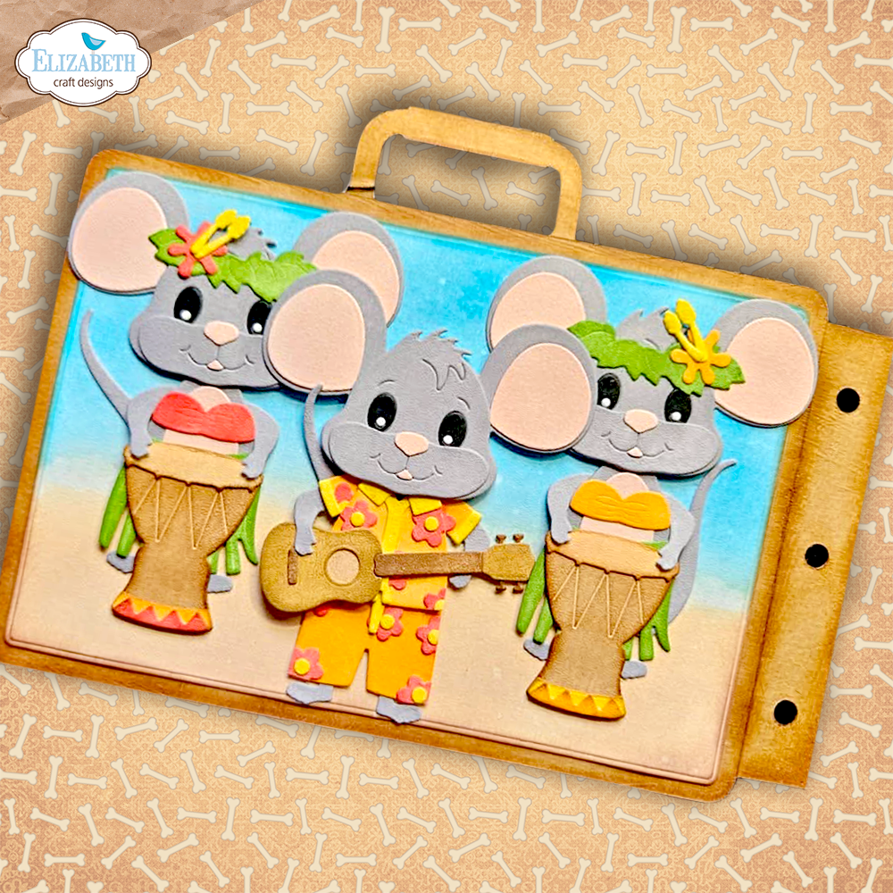 Elizabeth Craft Designs Aloha Accessories Die for scrapbooking - view 12