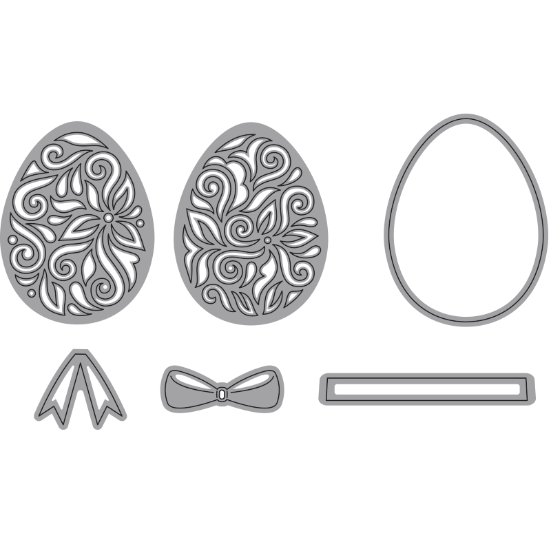 Elegant Easter Eggs Small