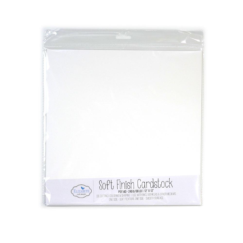 Soft Finish Cardstock - 12” x 12” - 240G/90LB - 10 Pack