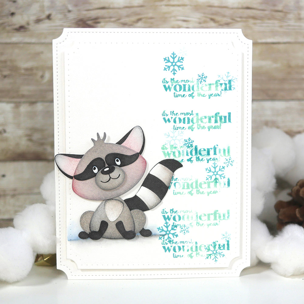 Stitched Indented Rectangle