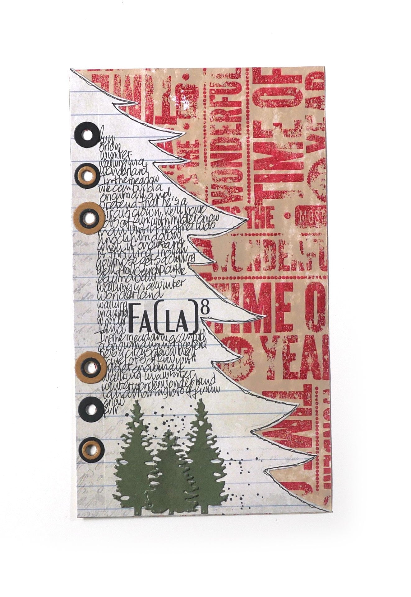 Planner Essentials 16 - Christmas Tree Page