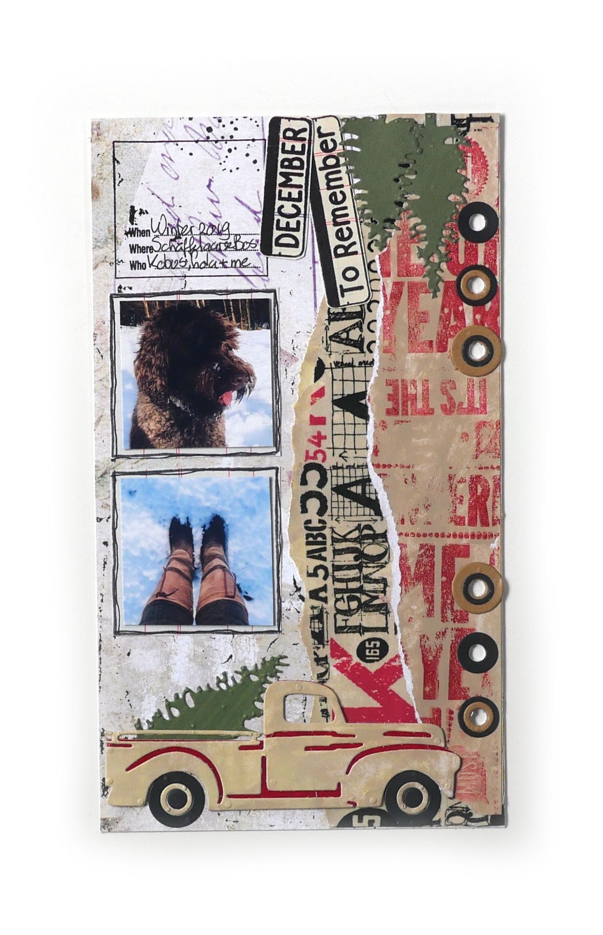 Planner Essentials 16 - Christmas Tree Page