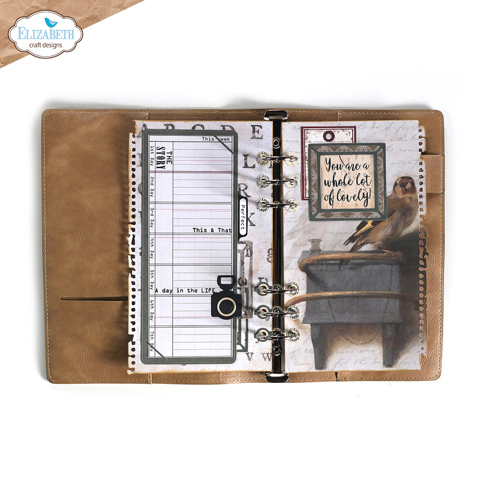 Planner Essentials 39 - Torn Paper Page With Frames