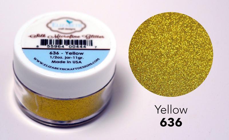 Yellow - Silk Microfine Glitter