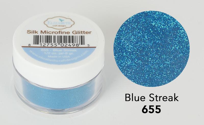 Blue Streak - Silk Microfine Glitter