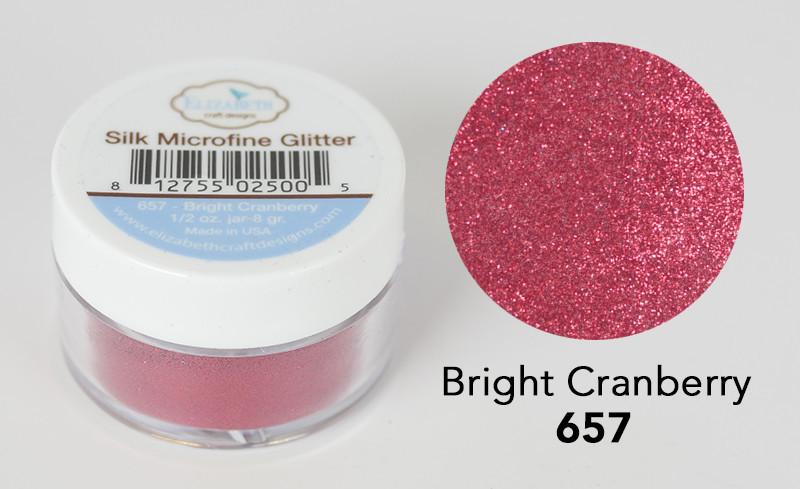 Bright Cranberry - Silk Microfine Glitter