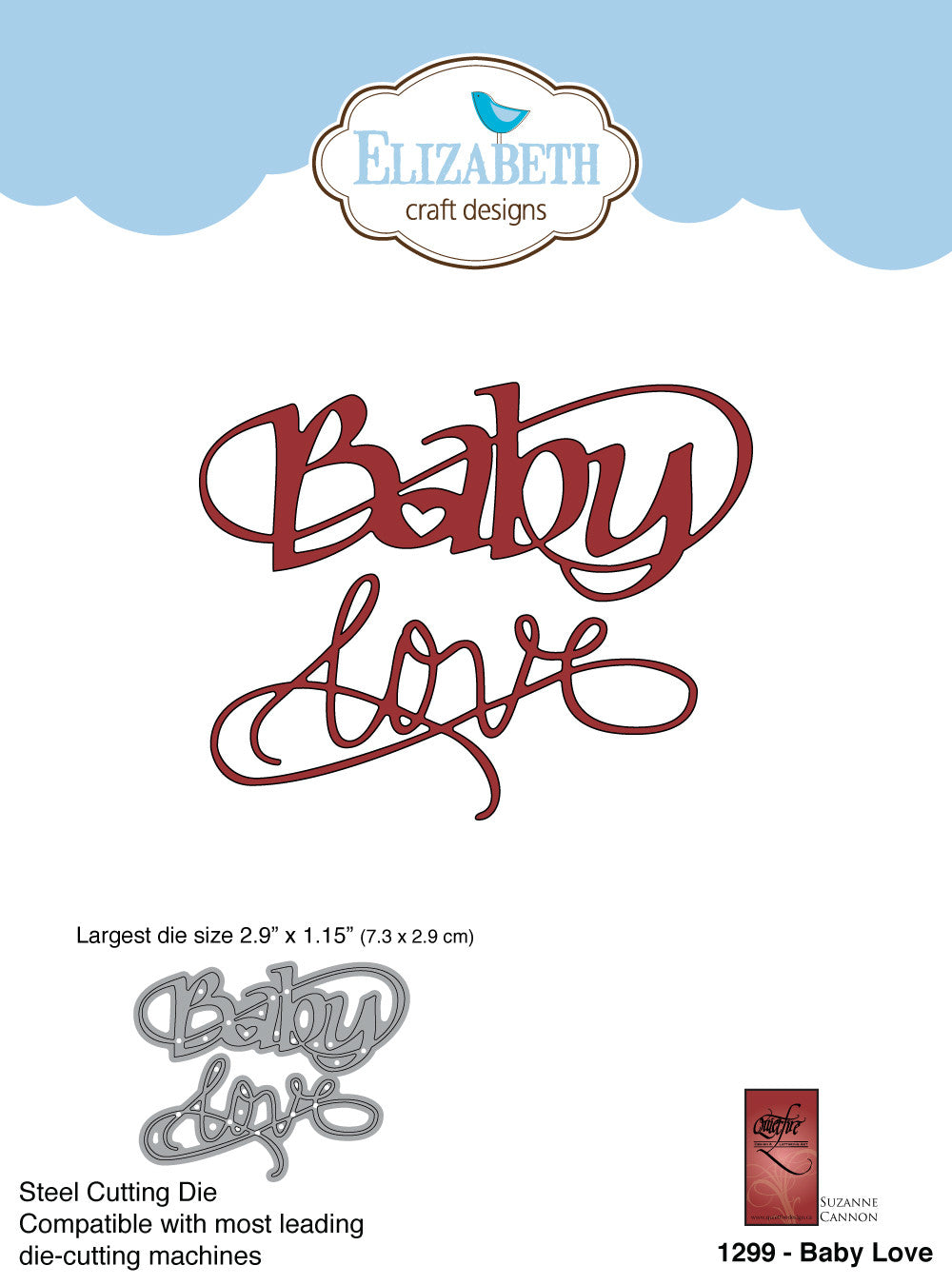 Baby Love - Die - ElizabethCraftDesigns.com
