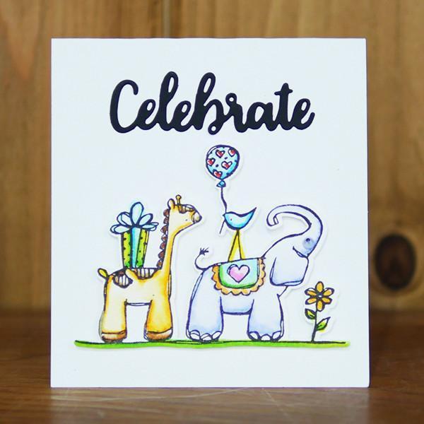 Zoo Babies Clear Stamps