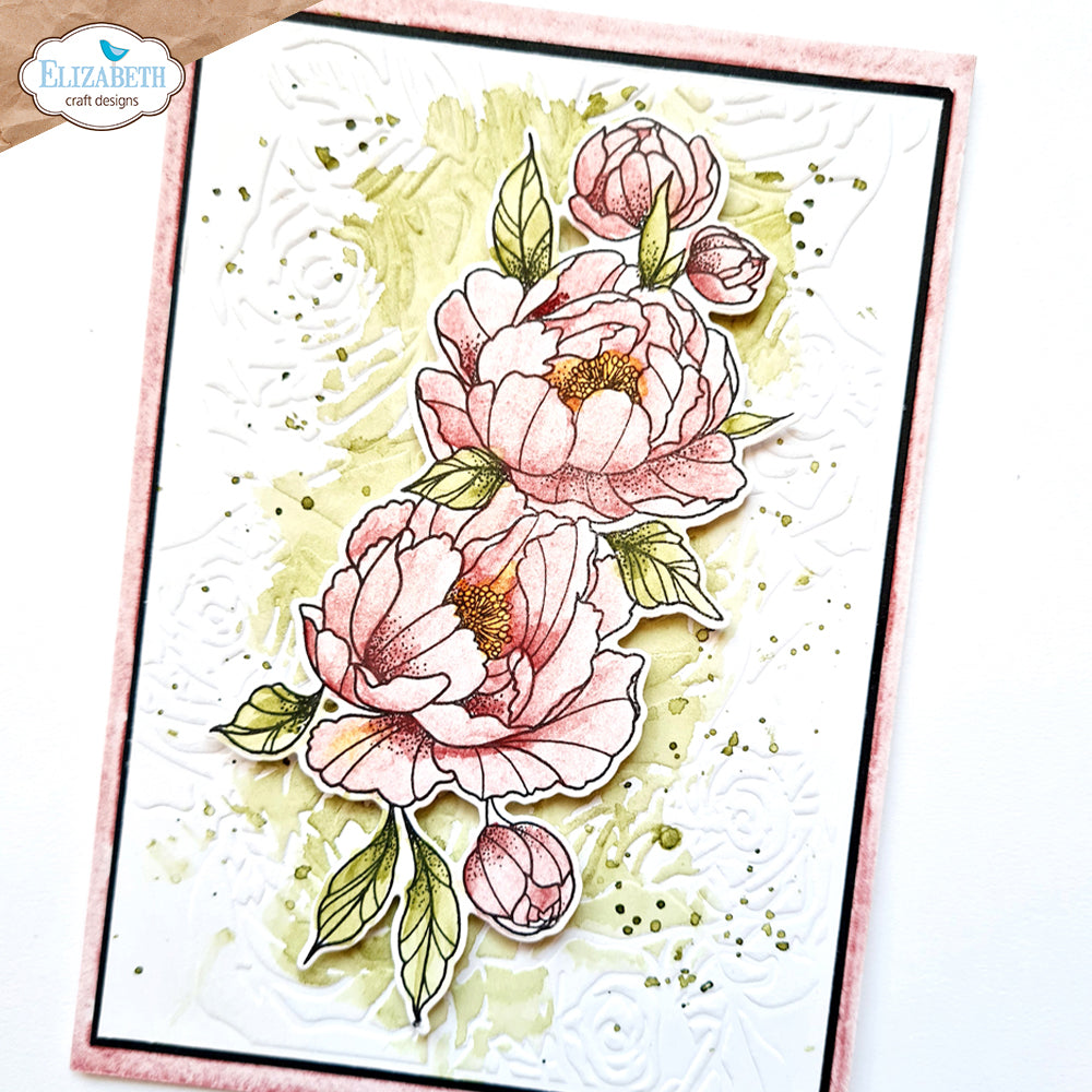 Elizabeth Craft Designs - Beautiful Blooms Collection - Clear
