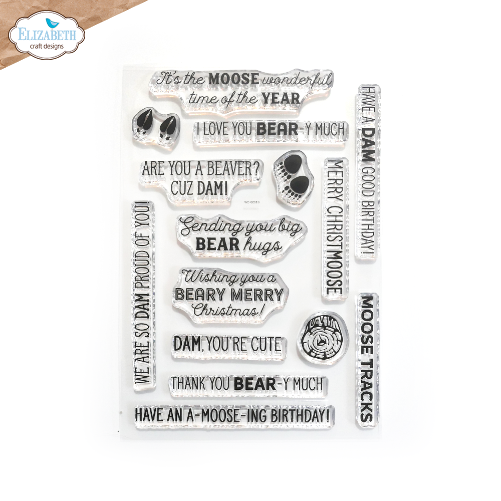Elizabeth Craft Designs - Food Truck Ready Collection - Clear Photopolymer  Stamps - Good Food Good Mood