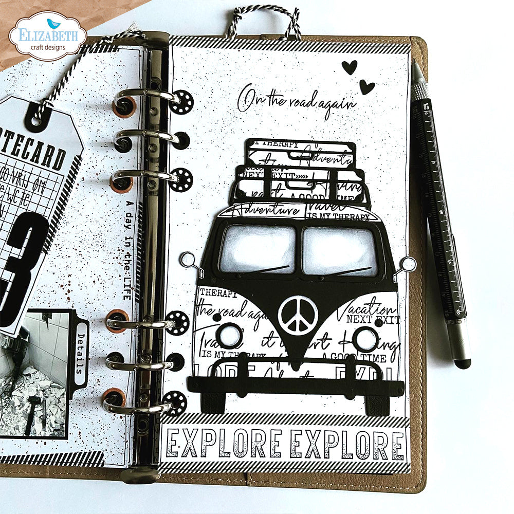 Elizabeth Craft Design - Retro Bus Special Kit – Legacy Paper Arts