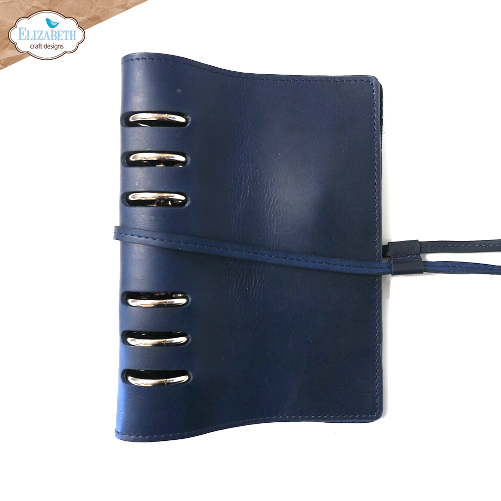 Sidekick Planner Handmade Italian Leather BLUE